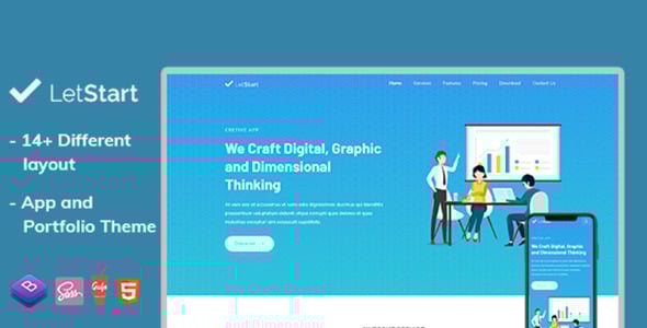 LP Landing Page Template