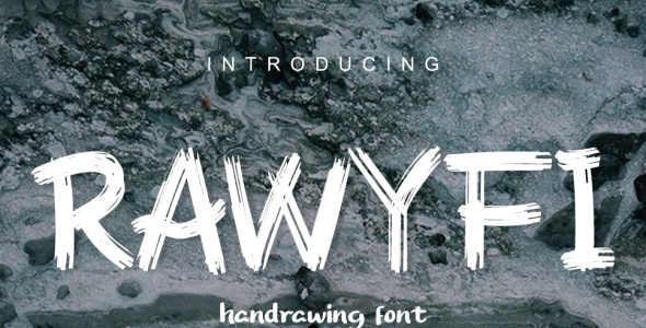 Шрифт на тему графика