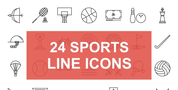 Набор иконок на тему графика