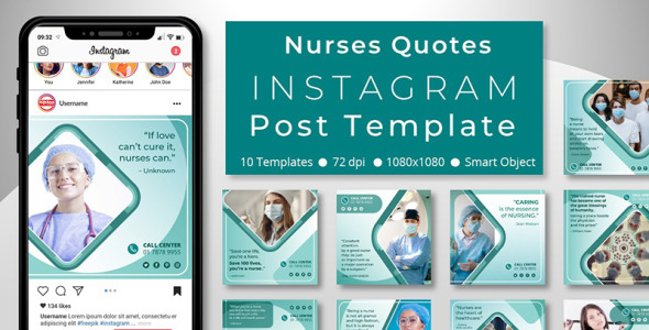 Шаблон для соцсетей на тему графика