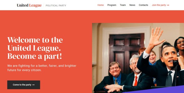 надежная политическая кампания moto cms 3 шаблон