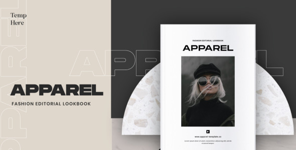 Magazine Template на тему графика