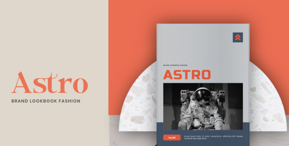 Magazine Template на тему графика