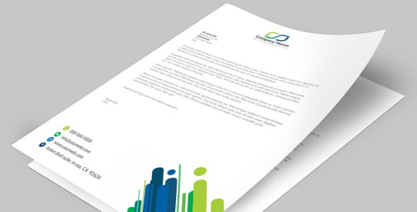 Фирменный стиль на тему графика