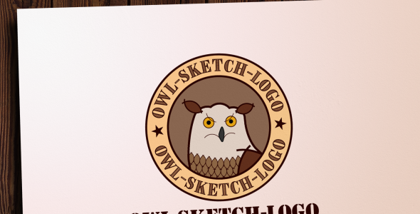 Шаблон логотипа на тему графика