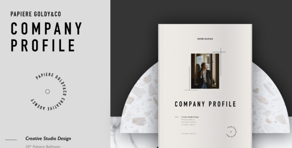 Magazine Template на тему графика