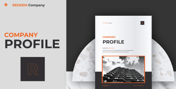 Magazine Template на тему графика