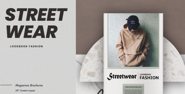 Magazine Template на тему графика