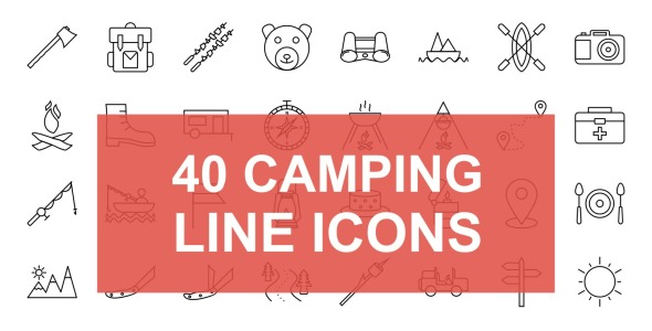 Набор иконок на тему графика