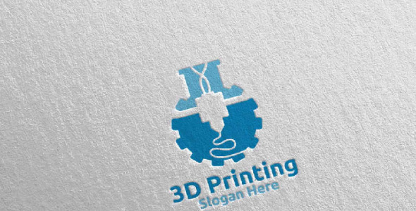 Шаблон логотипа на тему графика