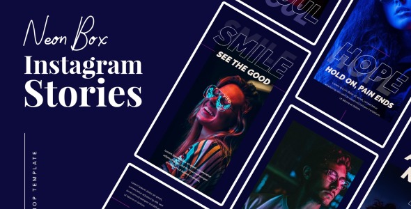 Шаблон для соцсетей на тему графика