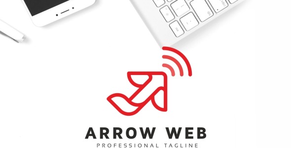 Шаблон логотипа на тему графика