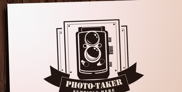 Шаблон логотипа на тему графика