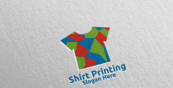 Шаблон логотипа на тему графика