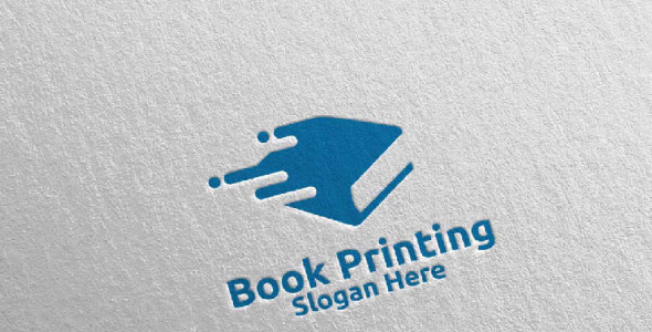 Шаблон логотипа на тему графика