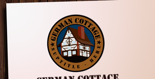 Шаблон логотипа на тему графика