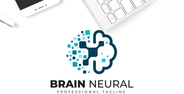 Шаблон логотипа на тему графика