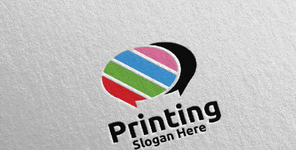 Шаблон логотипа на тему графика