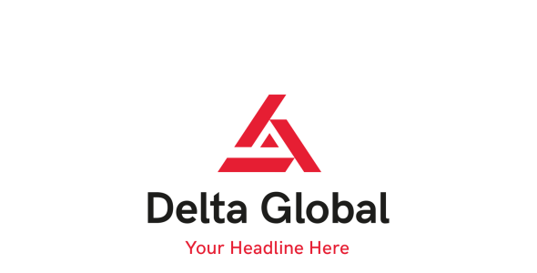 Шаблон логотипа на тему графика