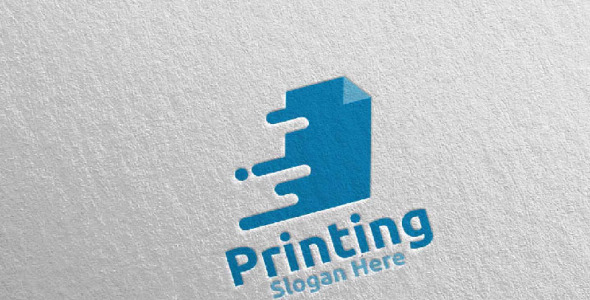 Шаблон логотипа на тему графика