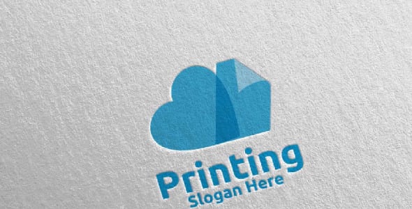 Шаблон логотипа на тему графика