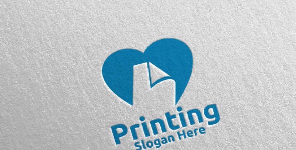 Шаблон логотипа на тему графика