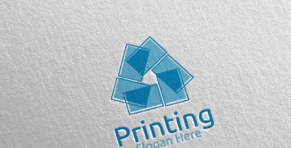 Шаблон логотипа на тему графика