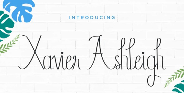 Шрифт на тему графика