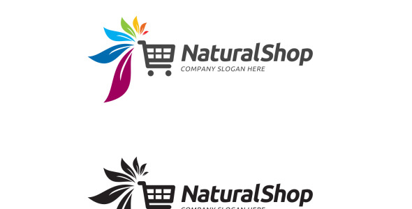 Шаблон логотипа на тему графика