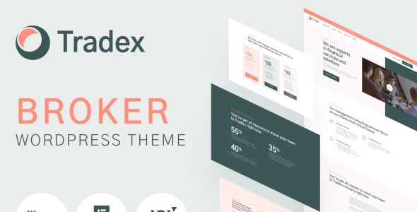 форекс брокер wordpress тема