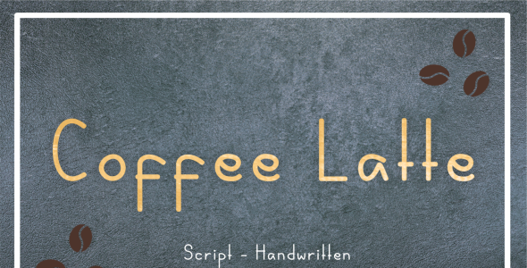 Шрифт на тему графика