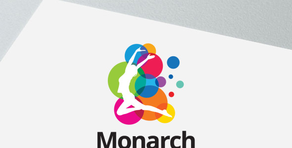 Шаблон логотипа на тему графика