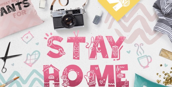 Шрифт на тему графика