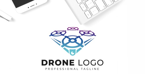 Шаблон логотипа на тему графика