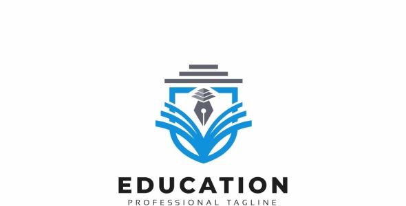 Шаблон логотипа на тему графика