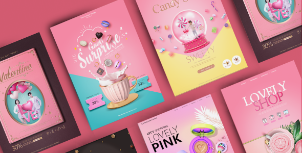 Фирменный стиль на тему графика