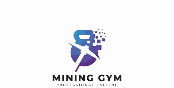 Шаблон логотипа на тему графика