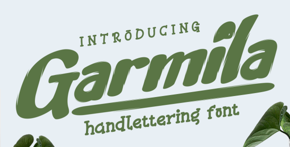 Шрифт на тему графика