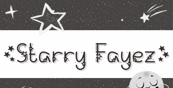 Шрифт на тему графика