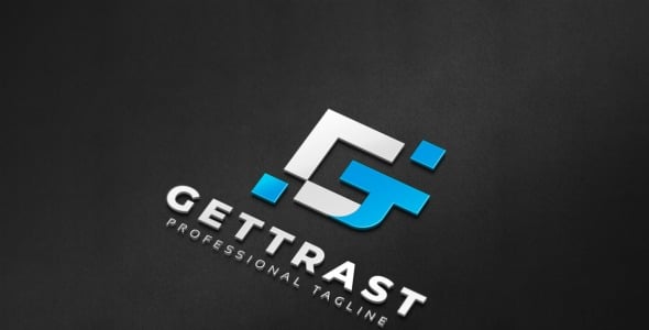 Шаблон логотипа на тему графика