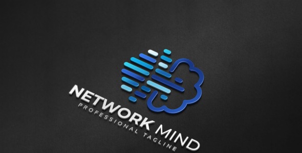 Шаблон логотипа на тему графика