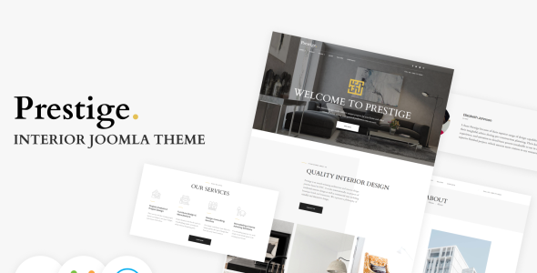 дизайн интерьера многостраничный шаблон joomla