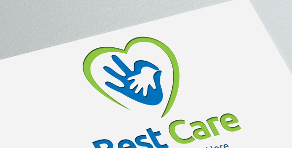 Шаблон логотипа на тему графика