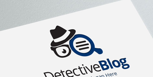 Шаблон логотипа на тему графика