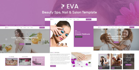 шаблон beauty spa, nail &amp; salon muse