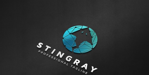 Шаблон логотипа на тему графика