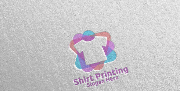 Шаблон логотипа на тему графика