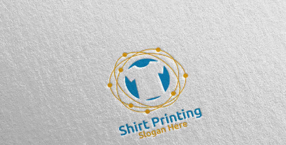 Шаблон логотипа на тему графика