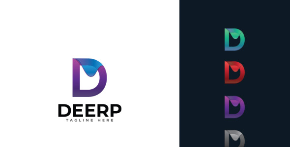 Шаблон логотипа на тему графика