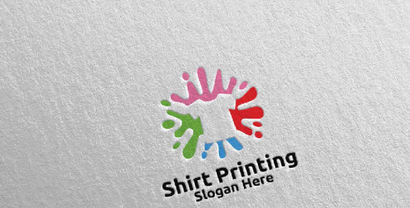 Шаблон логотипа на тему графика